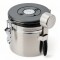 Recipiente Hermetico Ac Inox Para Granos Valv Co2 1.2lt Silver