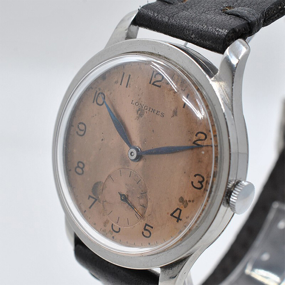Longines Calatrava Año 1941 Caja 35 Mm. Maravillosa Esfera Rosa Longines Calatrava Año 1941 Caja 35 Mm. Maravillosa Esfera Rosa