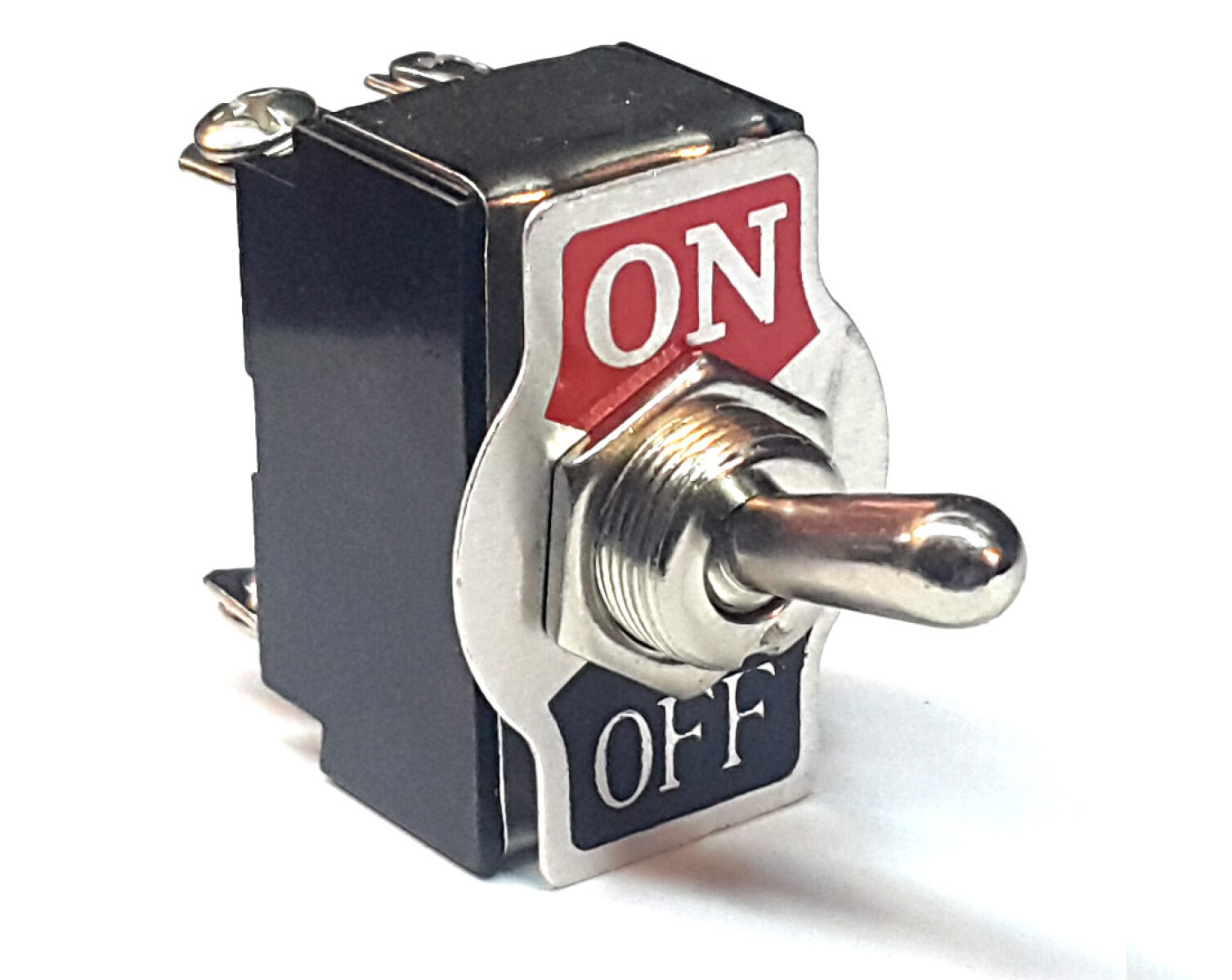 LLAVE BOTON TABLERO - METAL 1 GOLPE 4 TERMINALES - 