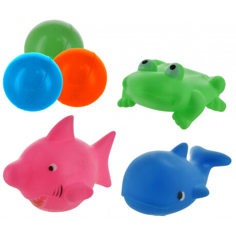 ANIMALES DE GOMA CON CHIFLE X6PCS CON O SIN PELOTAS EN RED QX8113 ANIMALES DE GOMA CON CHIFLE X6PCS CON O SIN PELOTAS EN RED QX8113