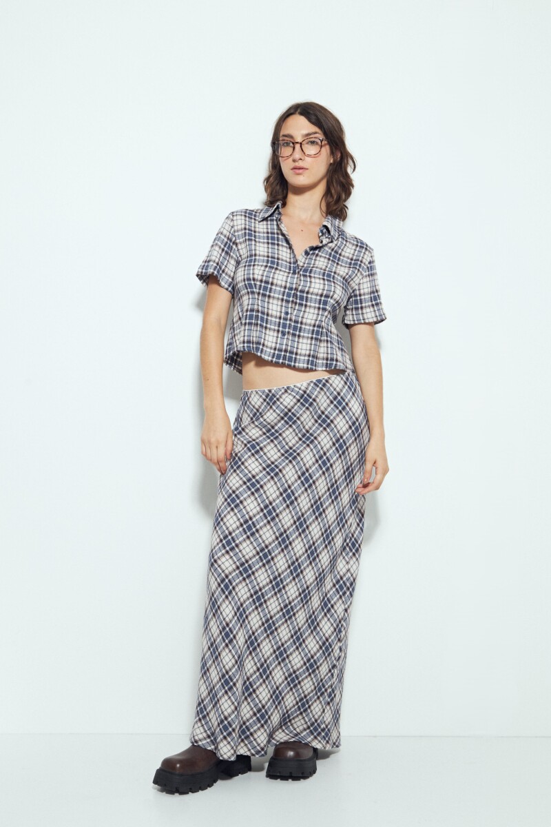 CAMISA OXFORD Azul Lavado