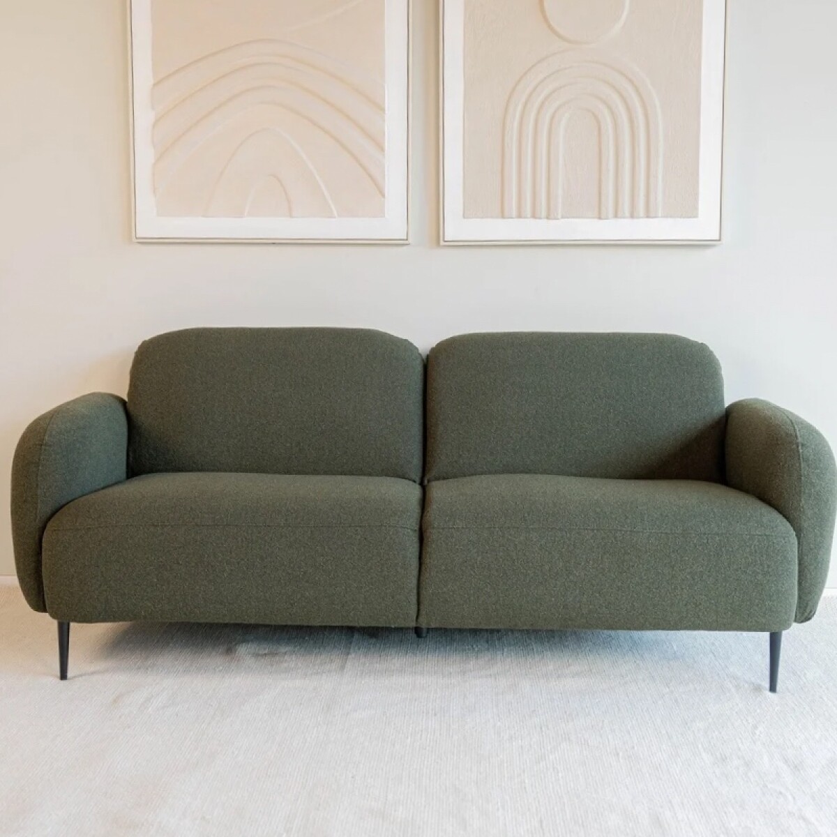 Sofá Giovanni - 2 cuerpos / Verde Oliva 