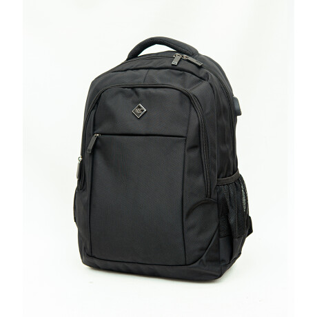 Mochila Aoking con USB Negro