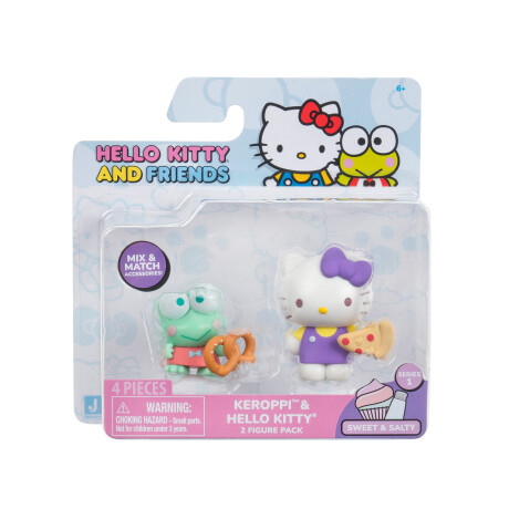 Set X2 Figuras Hello Kitty y Keroppi 001