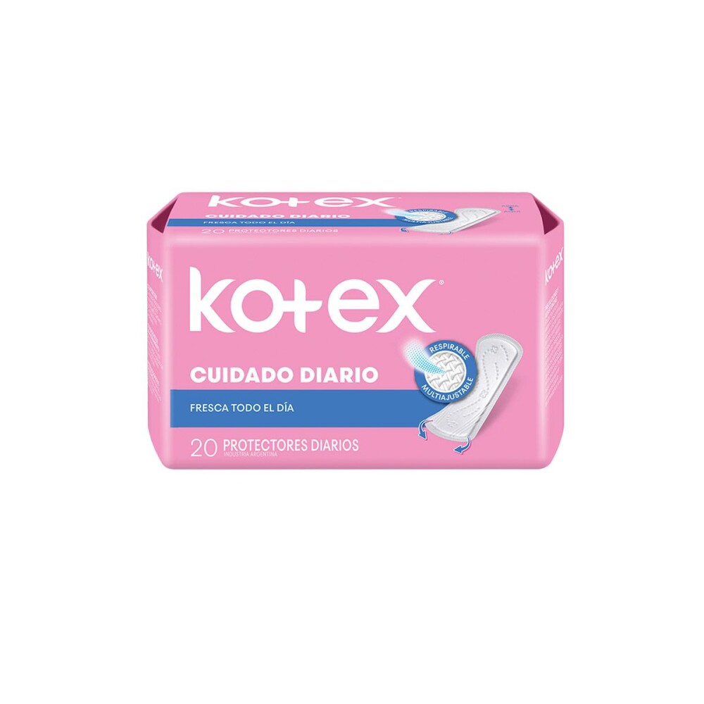 KOTEX PROTECTOR DIARIO CLOSE PAQ. X 20 U única