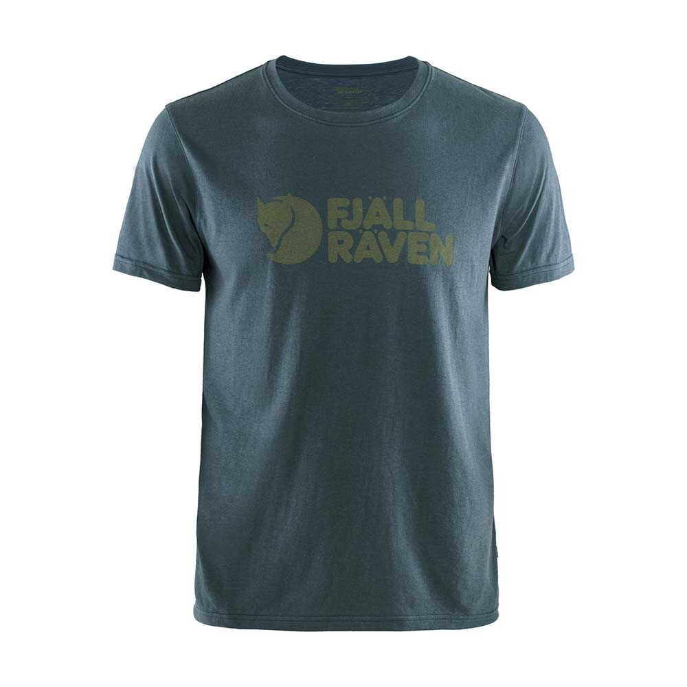 Fjallraven Logo T-shirt M - Hombre Navy