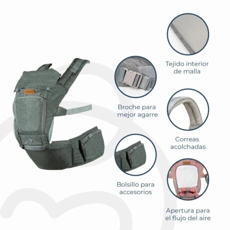 Mochila Silla Portabebe Bebesit CY019 Hip Seat 6 en 1 001