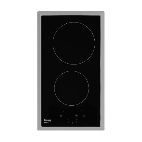 Anafe vitrocerámico 30cm 2 zonas Beko HDMC 32400 TX Anafe vitrocerámico 30cm 2 zonas Beko HDMC 32400 TX