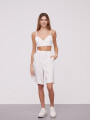Bermuda Badora Marfil / Off White