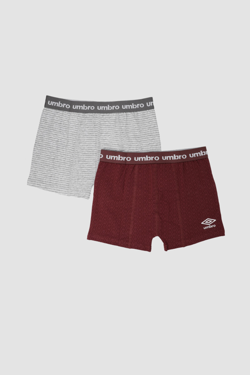 Boxer umbro pack x 2 alg/lyc Surtidos verano