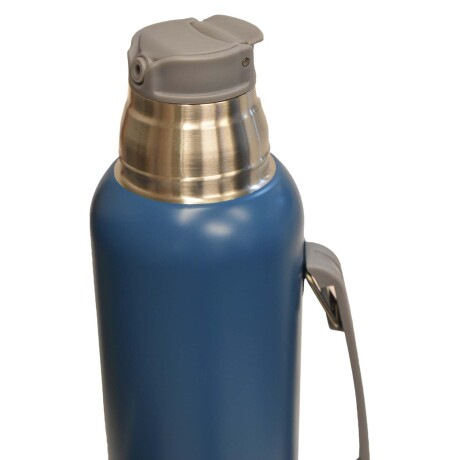 Combo Comet en Acero Inox Termo 1Lt con Manija + Mate 160Ml Azul Petróleo