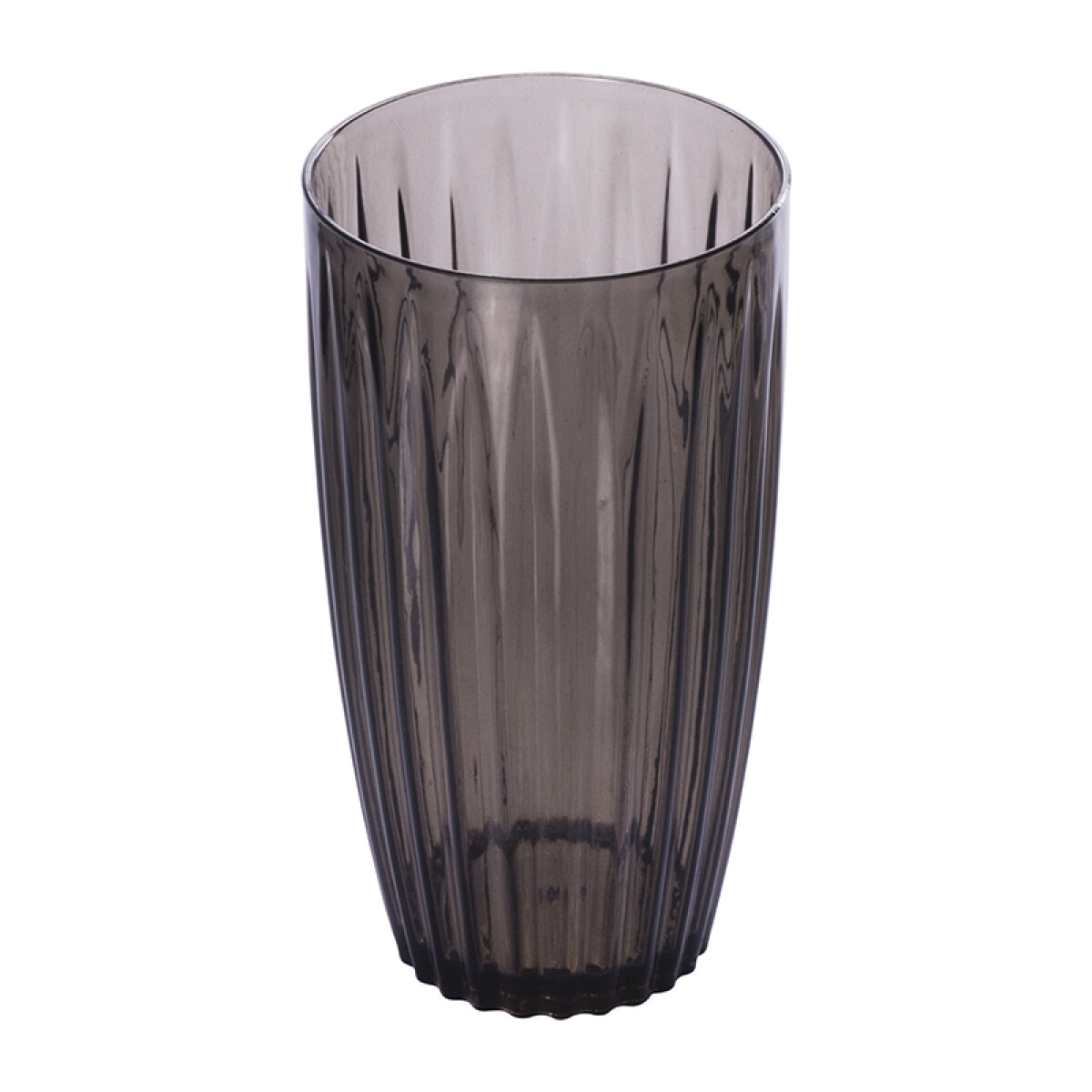 Vaso Plástico Textura 480 ml - GRIS OSCURO 