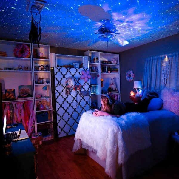 Proyector Luces Cielo Galaxia Parlante Control Bluetooth Proyector Luces Cielo Galaxia Parlante Control Bluetooth