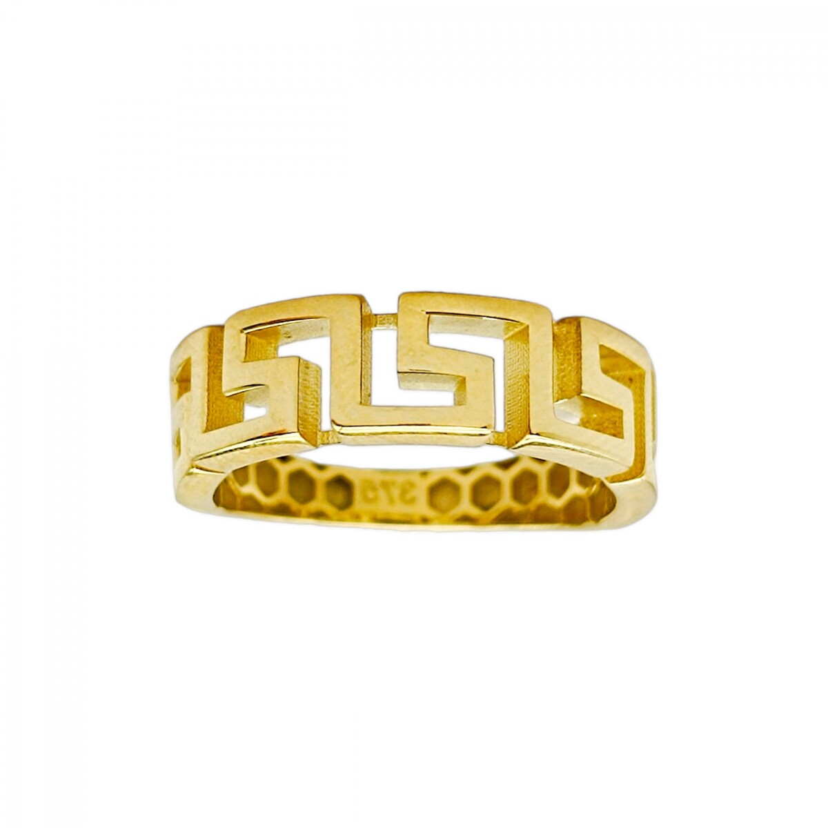 Anillo Griego calado - Oro bajo-Sin piedra-AN8229 - sinpiedra 