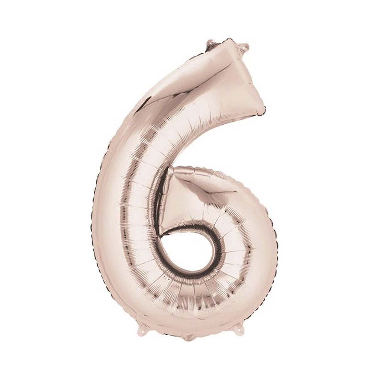 Globo Nº 6 Oro Rosa 75 cm 