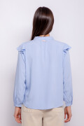 CAMISA BENTON Celeste Pastel