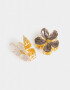 Broches Sets Hawaianas Set De Broches - Combinacion Bicolor