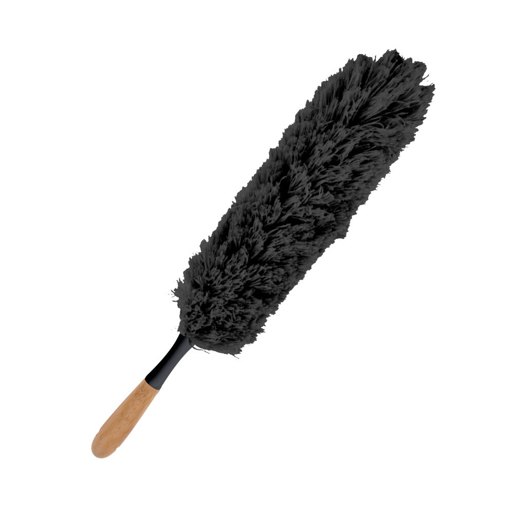 PLUMERO BAMBU NEGRO COM BAMBÚ