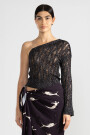 LARA KNIT TOP Black