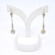 Caravanas Antiguas En Oro 18K, Platino, Brillantes Y Diamantes Caravanas Antiguas En Oro 18K, Platino, Brillantes Y Diamantes