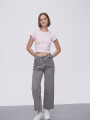 Pantalon Lianna Gris Claro