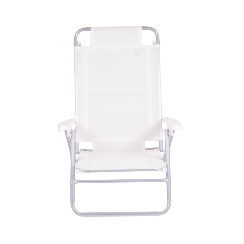 Silla Summer 6 Posiciones Aluminio BLANCO