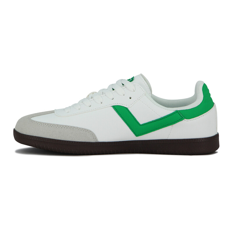 Pony Calzado Lifestyle Moma Unisex- Blanco/verde Blanco-verde