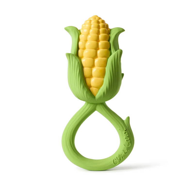 Sonajero Corn Rattle Toy Oli & Carol Sonajero Corn Rattle Toy Oli & Carol