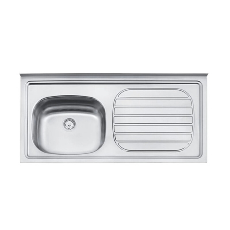 PILETA TRAMONTINA BACHA IZQUIERDA ACERO INOX 93415-50 Pileta Tramontina Bacha Izquierda Acero Inox 93415-50