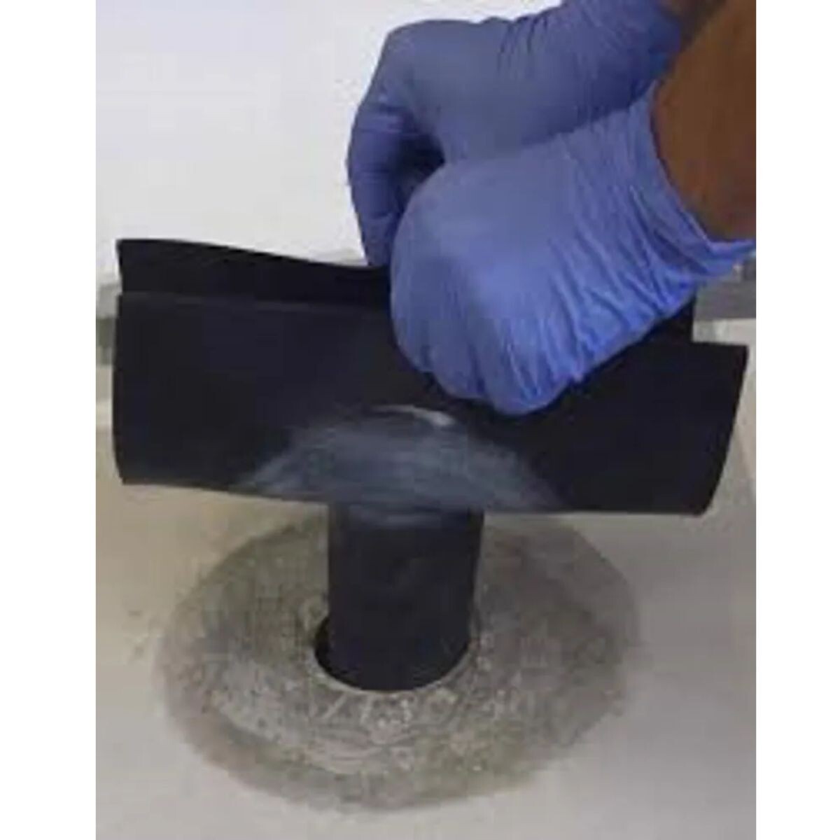 EMBUDO GOMA VIABOC RALO 100mm DUPLO GEOTEXTIL VIAPOL Embudo Goma Viaboc Ralo 100mm Duplo Geotextil Viapol