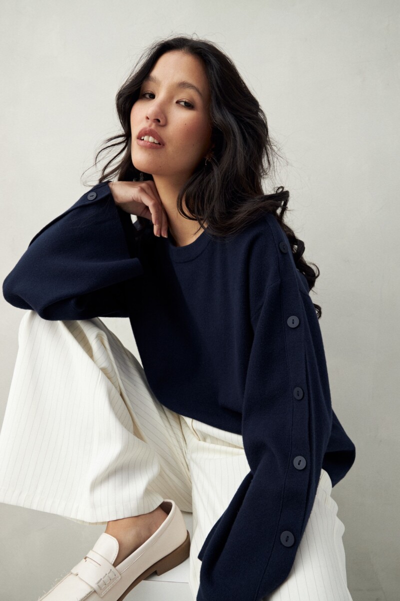 SWEATER PAQUITA Azul Marino