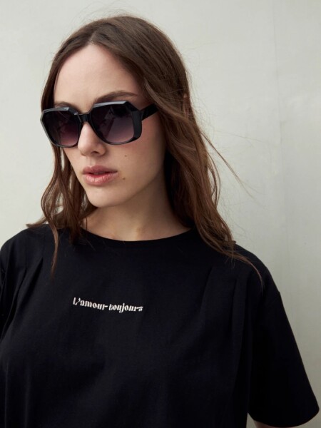 T-SHIRT D.CASSIN LIATRA NEGRO