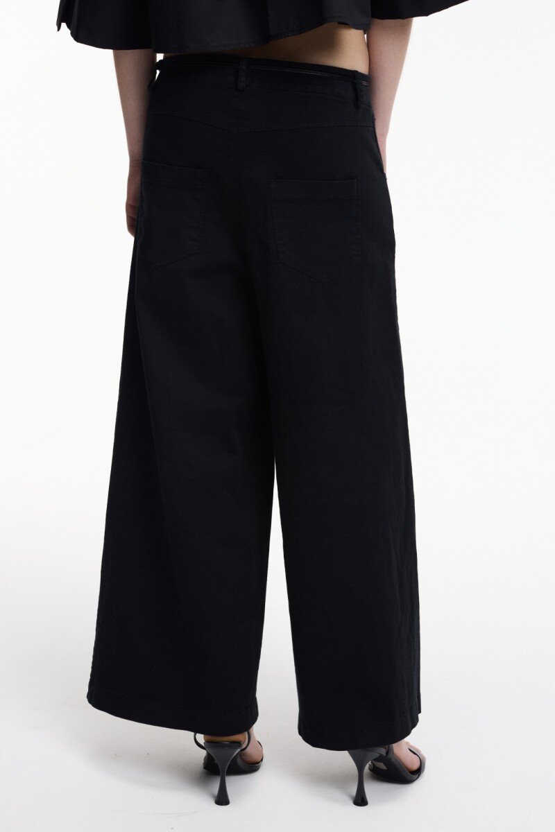 PANTALÓN ANCHO Negro