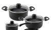 Bateria de cocina - 7 pzas - Black Bateria de cocina - 7 pzas - Black