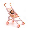 DJCOCHE Carrito De Bebes Para Niños - Pomea Dolls - Rosa