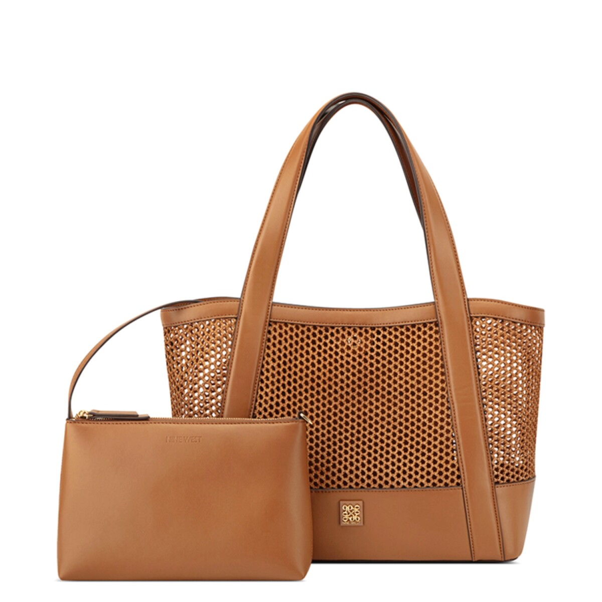 Romin 2 In 1 Tote - Brown 