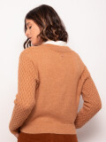 CARDIGAN CORDOBA Camel