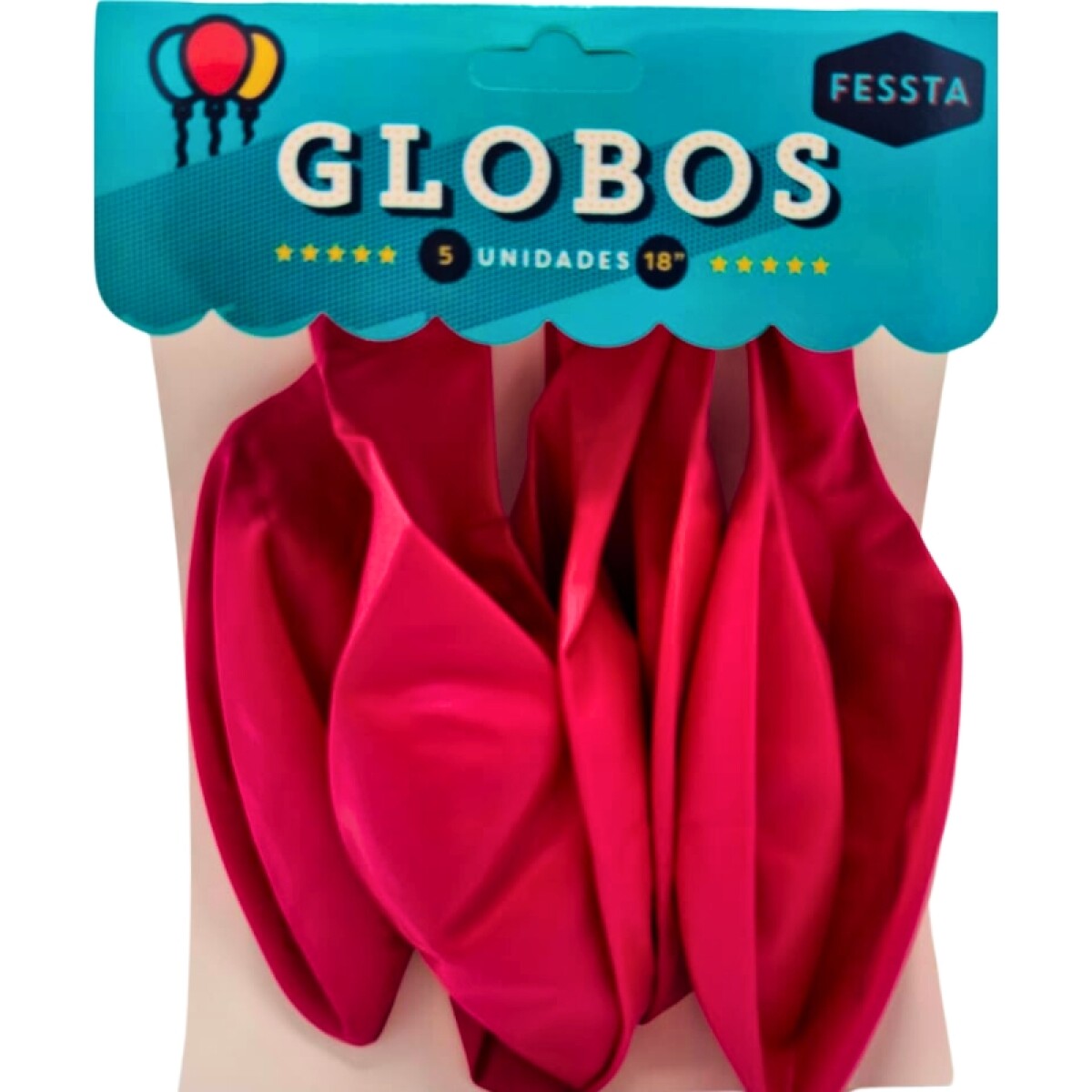 Globos X5 Tamaño R18 - Fucsia Liso 