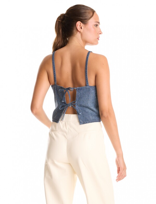 Top Jean Strass JEAN