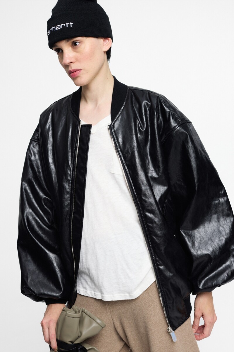 CHAQUETA Negro