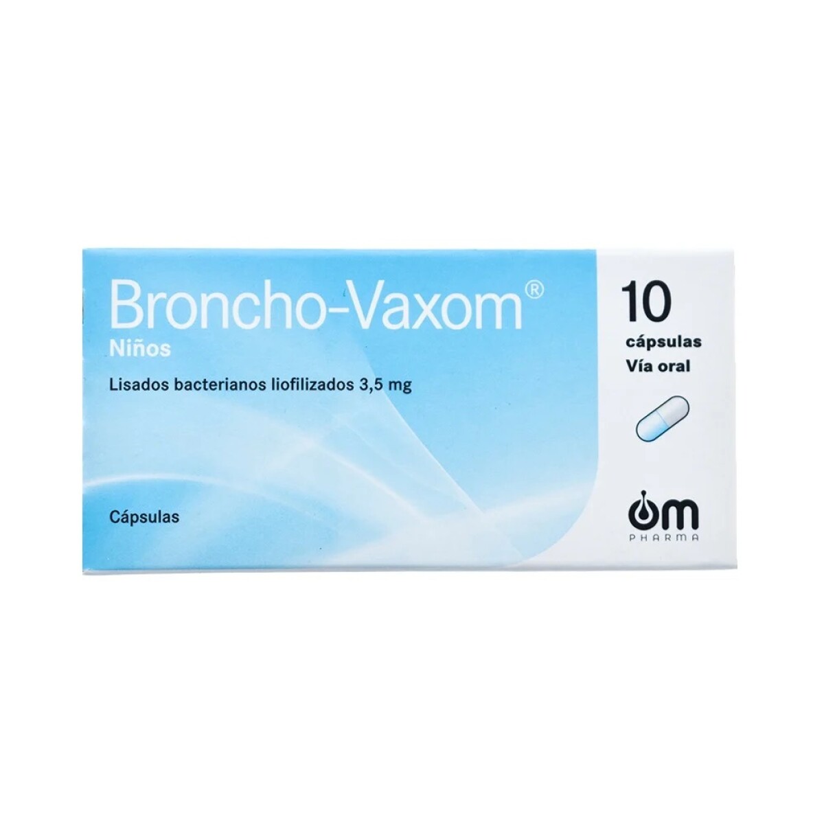 Broncho vaxom OM Pharma niños 3.5 mg 10 caps 
