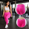 Calza tiro alto Push-Up Jaspeada Calza V Rosa