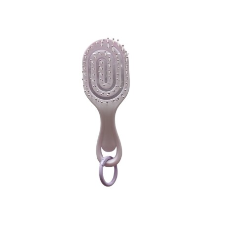 Cepillo de pelo mini violeta