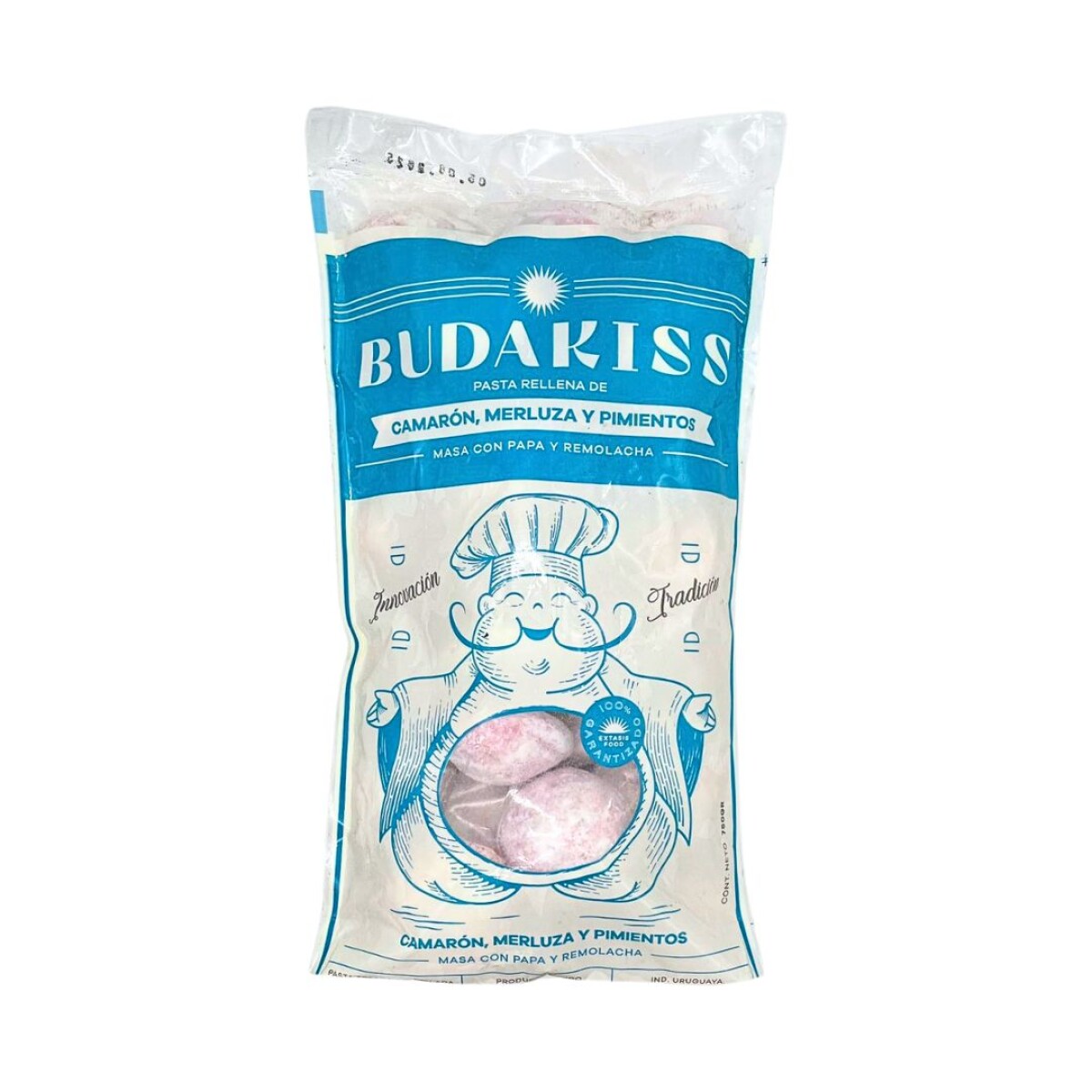 Pasta rellena Camarones Budakiss - 750 gr 