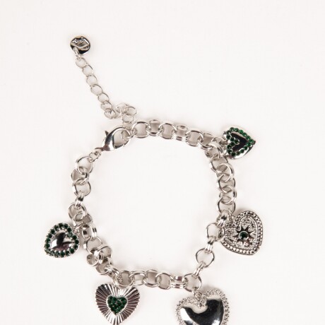 PULSERA CHARMS Plateado