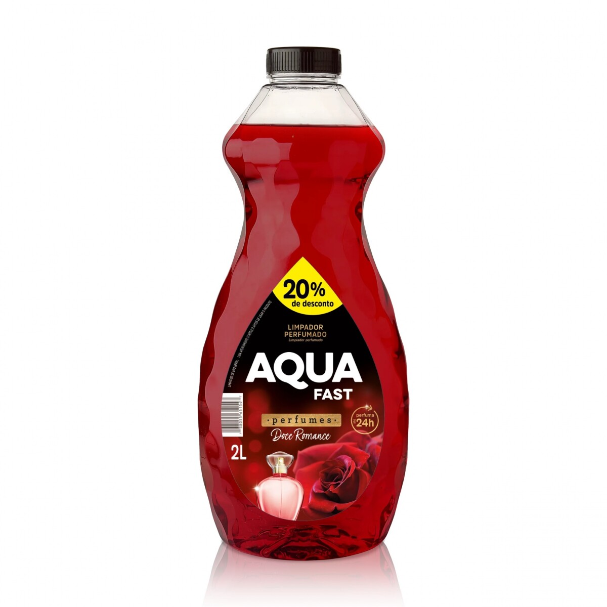 Limpiador Perfumado Aquafast Doce Romance 2L 
