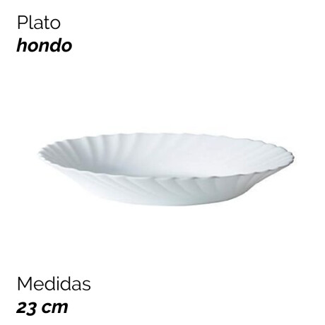 Plato Prima Hondo 23cm Plato Prima Hondo 23cm