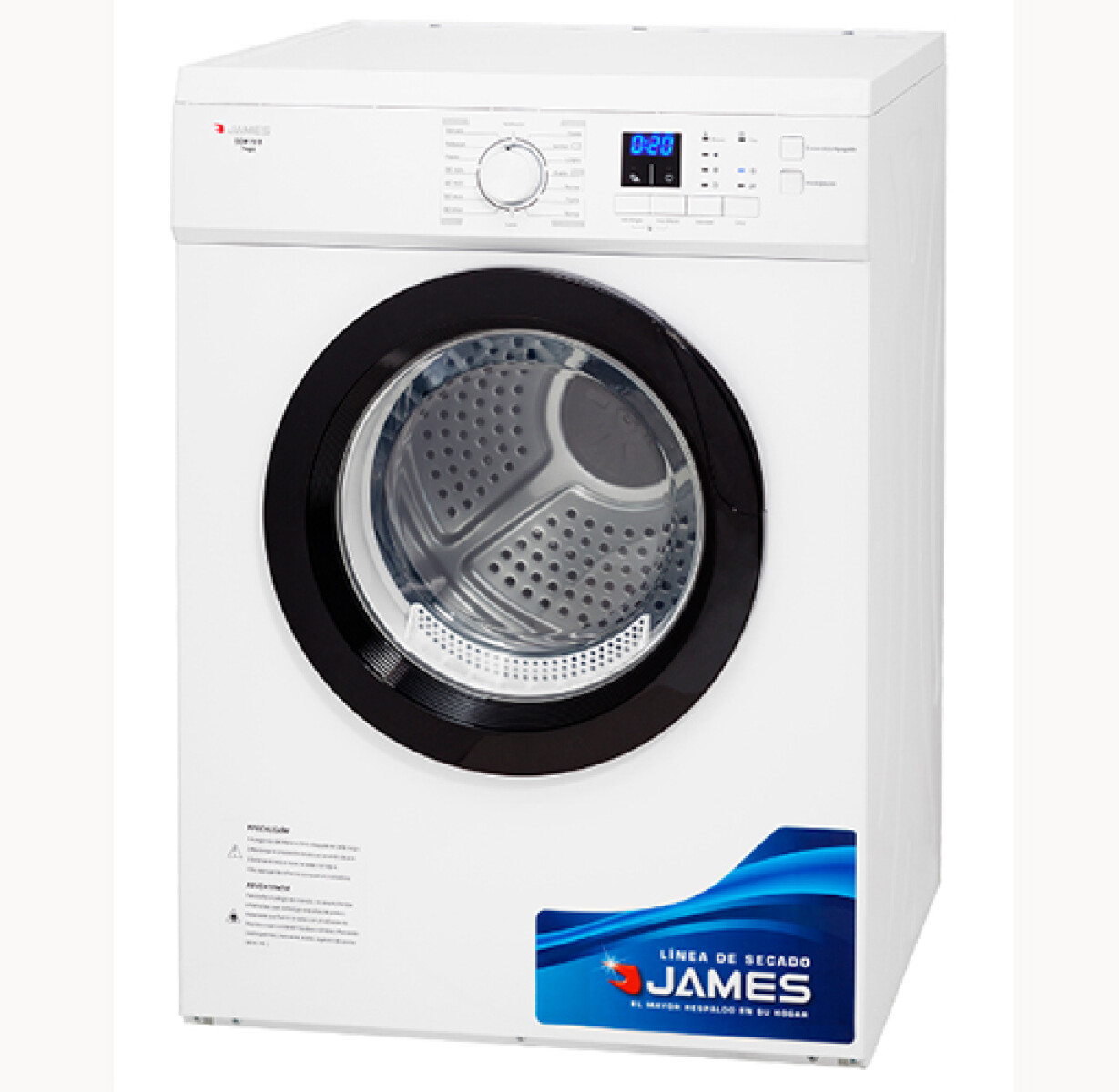 SECARROPA JAMES SEM 70 D 7 Kg Blanco - N/A 