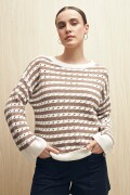 SWEATER EVAN Visón