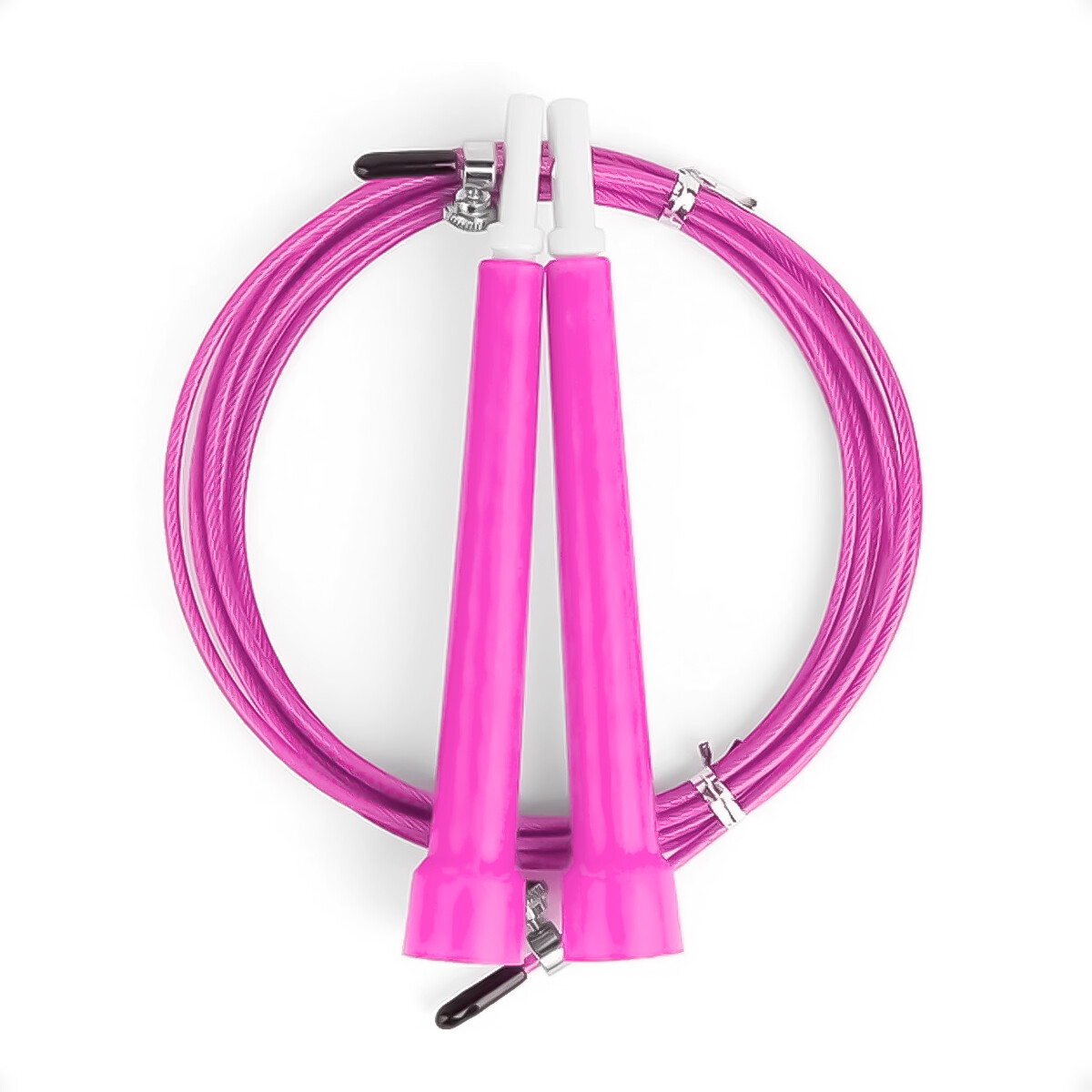 Cuerda de Saltar con Rulemán para Ejercicio Fitness y Crossfit de color - Rosado 